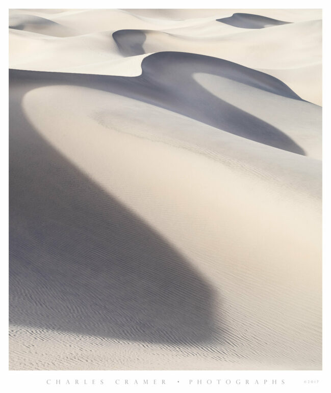Dune Shadows, Mesquite Dunes, Death Valley