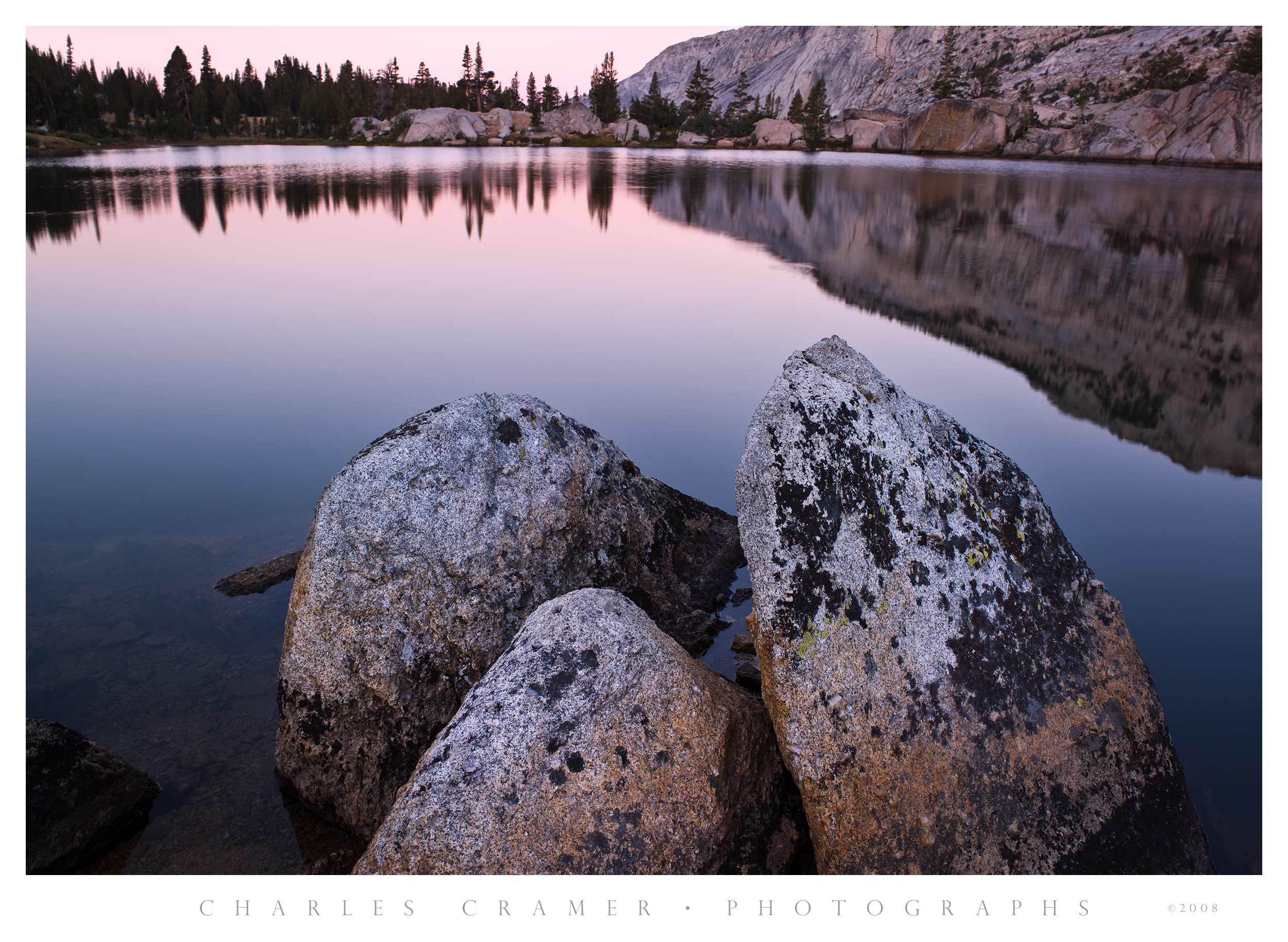 Dawn, Boothe Lake, Yosemite